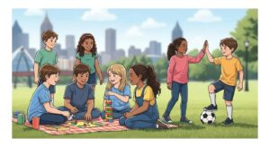 Empowering Kids: ABA Social Skills in Atlanta